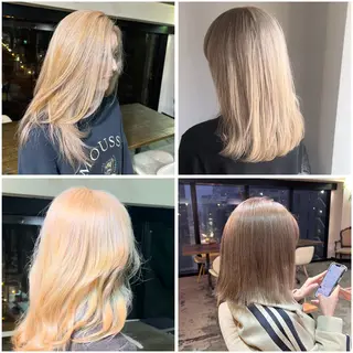 カラー レイヤー/ハイトーン カラー/SHISEIのヘアスタイル