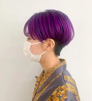 ショート kva所属・☺︎ RIHOのヘアスタイル