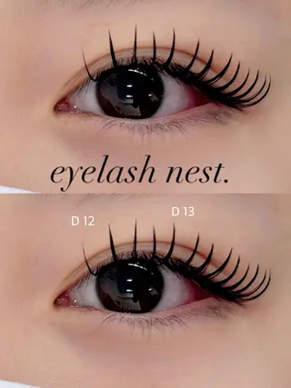 マツエク・マツパ intime内nest.所属・🤍nest. エリ🤍のマツエク・マツパデザイン