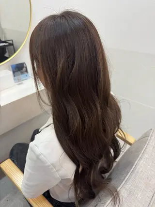 ロング カラー 鈴木 凜音のヘアスタイル