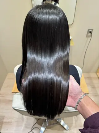 ロング カラー パーマ 櫻井 雄基のヘアスタイル