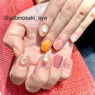 ネイル ゆびノさき茨木店 ニュアンス/アートのネイルデザイン