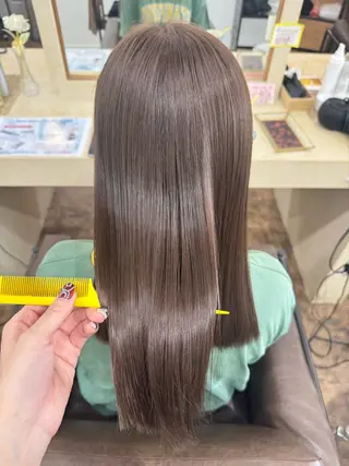 セミロング YURAGI ☁️ y u iのヘアスタイル