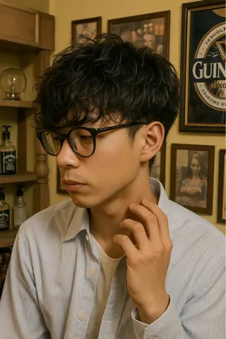 ショート TOKYO BARBER VASH所属・田中 大地のヘアスタイル