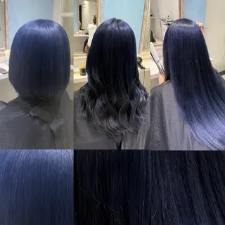 ロング カラー ハイトーンカラー/ 青髪/💙みずき💙のヘアスタイル