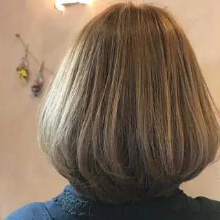 ショート カラー 透明感カラー/ 寺田千雅子のヘアスタイル