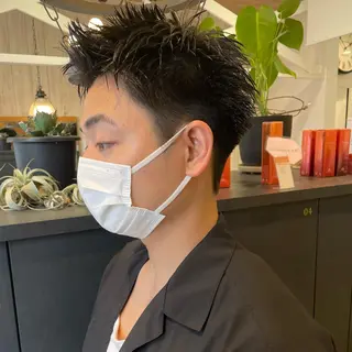 メンズ 細沼 葵のヘアスタイル