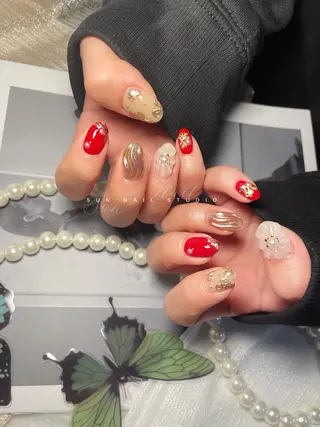 ネイル SUN nail上本町のネイルデザイン