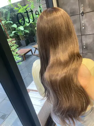 ロング カラー ✨最安値✨エクステ カラー🌼つきな🌼のヘアスタイル