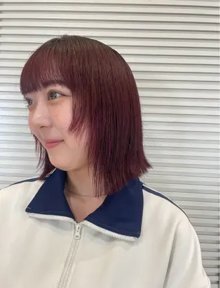 ミディアム 【史上最高】口コミ No.1/ナツキのヘアスタイル