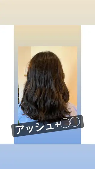 カラー LUCIA所属・透明感カラー/ブリー チ無し/瀧田恭平のヘアスタイル