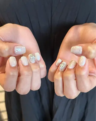 ネイル 透明感カラー、ネイル COCORO🎀☘️のヘアスタイル