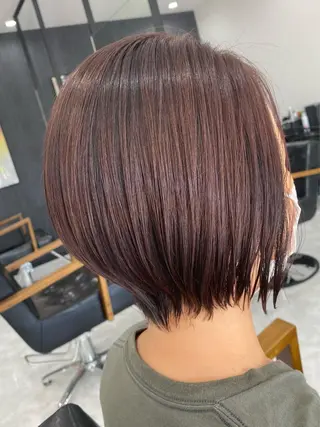 ショート HAIR BEAUTY Plaser所属・透明感カラー🕊️✨ Mayu🦮🩶のヘアスタイル