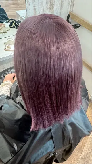 ロング カラー 新宿/レイヤー/ ブリーチ/西川翔真のヘアスタイル