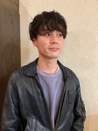 パーマ メンズ そね こまちのヘアスタイル