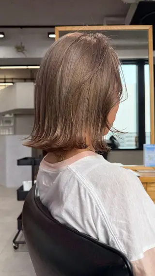ミディアム 🎀うる艶モテ髪🎀 透明感/ユナのヘアスタイル