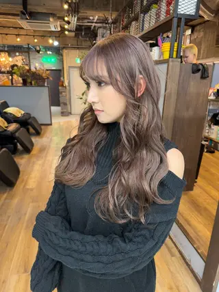 ロング カラー A.R.K NORIのヘアスタイル
