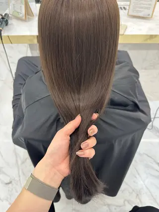 ロング 似合わせレイヤーカッ ト🩶瀧本美咲のヘアスタイル