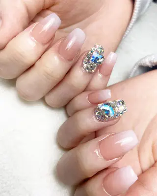 ロング ネイル 山崎 怜のネイルデザイン