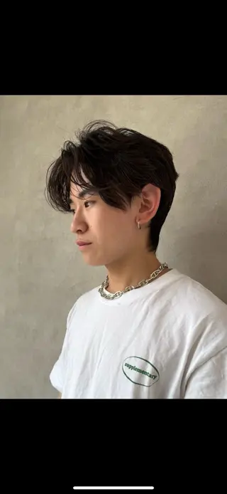ショート メンズ 吉田 眞のヘアスタイル