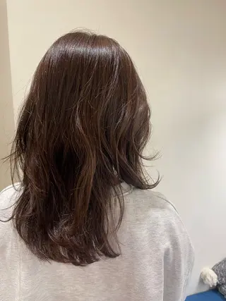 セミロング C-LOOP UNITED ATELIER所属・阿南 結実のヘアスタイル