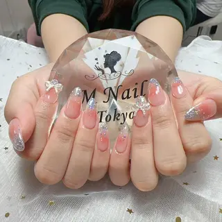 ネイル 韓国風ワンホンネイル パラジェル取扱店🩵のネイルデザイン