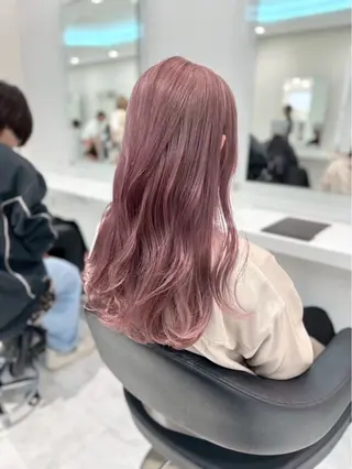 ロング カラー トレンドカラー🩵 羽衣🎀横浜🪄ྀིのヘアスタイル