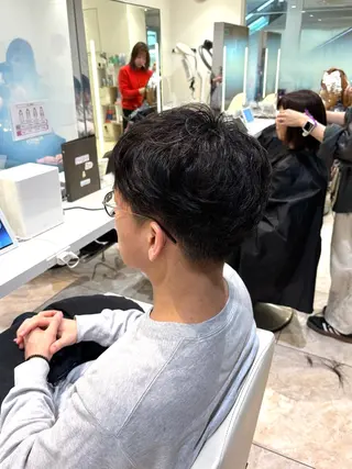 パーマ メンズ miho𓂃 ANNETTAのヘアスタイル