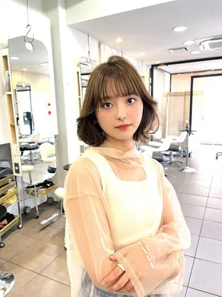 ショート 川西 みほのヘアスタイル
