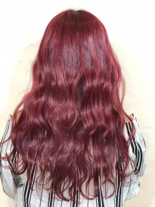 ロング カラー uno pulir【ウノプリール】西梅田ハービスプラザ店所属・海外レイヤー/ 梅田美容室のヘアスタイル