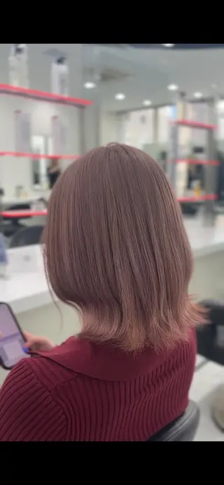 カラー 🎀ハイトーン✖︎ 暖色🎀RYUKAのヘアスタイル