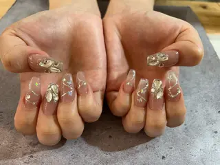ロング ネイル Nail&Eye lashレクランのネイルデザイン