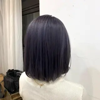 ミディアム カラー まろやかカラー🤎 みなとまほのヘアスタイル