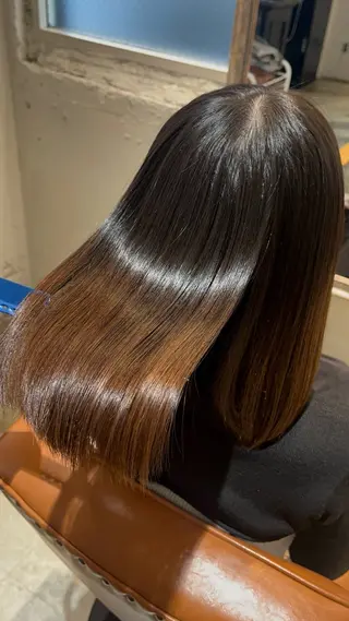 ミディアム パーソナル診断 髪質改善TRのヘアスタイル