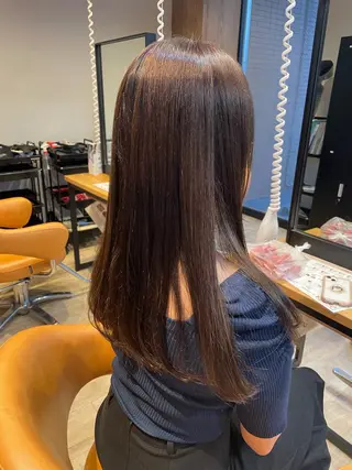 ロング カラー 髪質改善/ブリーチ 田代 龍我のヘアスタイル