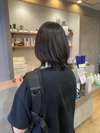 ミディアム カラー 髪質改善/Bloss om🌷高橋沙衣のヘアスタイル