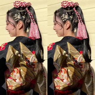 ロング ヘアアレンジ flammeum 藤枝店所属・RINO 🌙トレンドスタイルのヘアスタイル