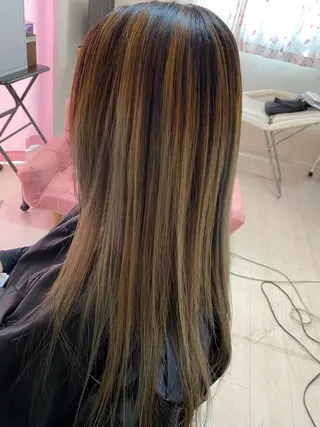 ロング カラー ゴトウ エイイチのヘアスタイル