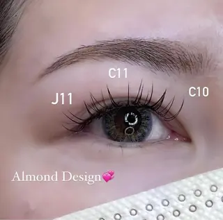 マツエク・マツパ Lu ANAのマツエク・マツパデザイン