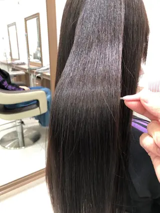 ロング パーマ ナカタケ ユウのヘアスタイル
