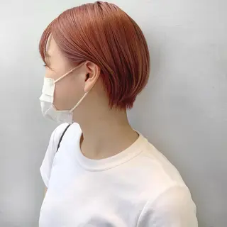 ショート 髪質改善 Noe心斎橋店のヘアスタイル
