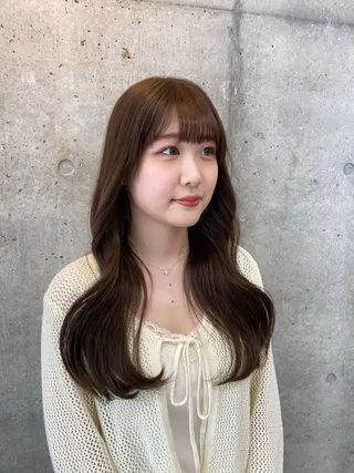ロング 透明感 color♡ Ibukiのヘアスタイル