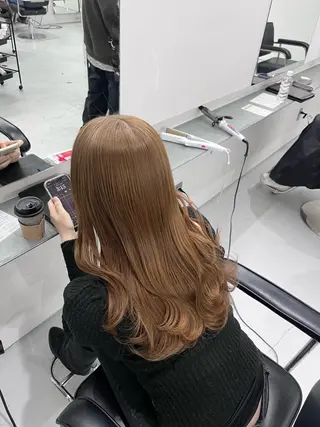 カラー ベージュカラー/ 新潟/万代/なお🎀のヘアスタイル