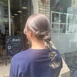 ヘアアレンジ インナーカラー♡ Nanakoのヘアスタイル