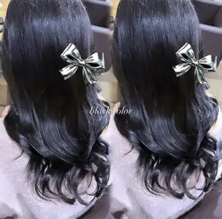 ロング カラー ⠀ 流菜のヘアスタイル