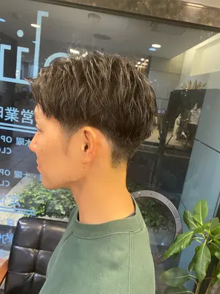 ショート メンズ 西田辺/ タカスナオヤのヘアスタイル