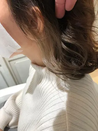 ミディアム -5歳大人ﾊｲﾗｲﾄ ✨津嘉山のヘアスタイル