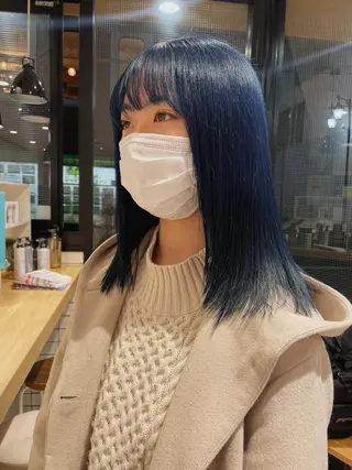 ミディアム haru/レイヤー/ ウルフのヘアスタイル