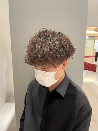 ショート パーマ メンズ 瀧野 翔吾【メンズ特化】のヘアスタイル
