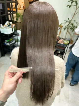 セミロング ✨透明感カラー 恵比寿HAYATO✨のヘアスタイル